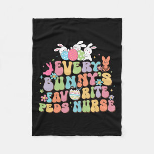 Couverture Polaire Amusez chaque lapin favori Peds Nurse Nurse Nurse