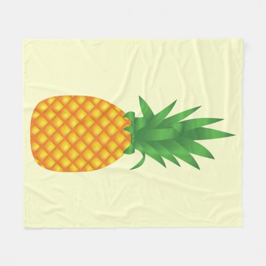 Couverture Polaire Ananas (Devant (Horizontal))