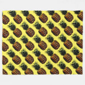 Couverture Polaire Ananas (Devant (Horizontal))