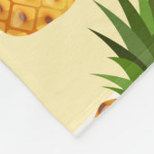 Couverture Polaire Ananas (Coin)