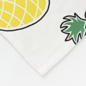 Couverture Polaire Ananas (Coin)