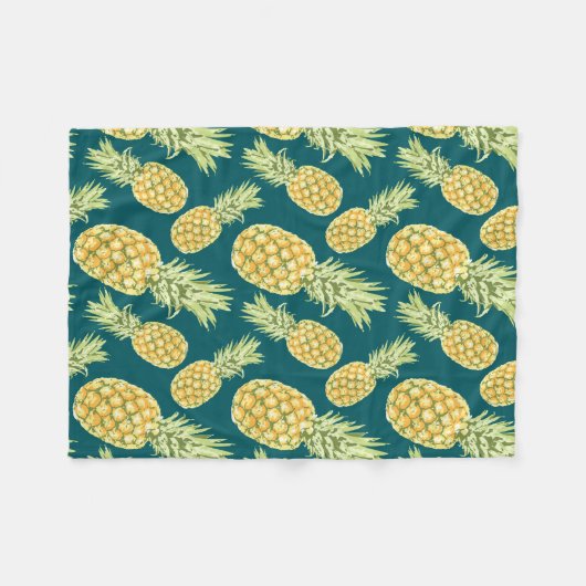 Couverture Polaire Ananas (2) (Devant (Horizontal))