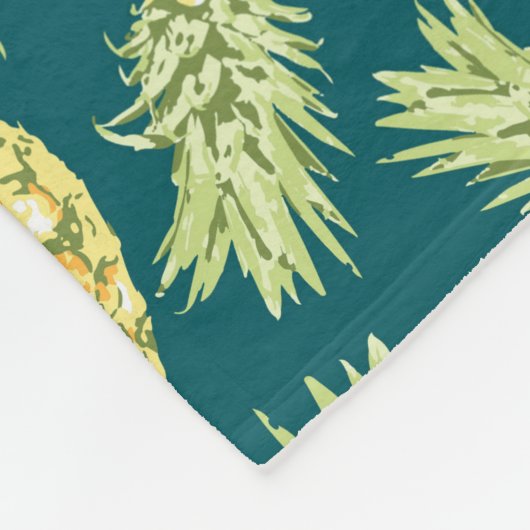Couverture Polaire Ananas (2) (Coin)
