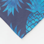 Couverture Polaire Ananas Blue Tie Dye (Coin)