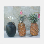Couverture Polaire ananas frais et sain (Devant (Horizontal))