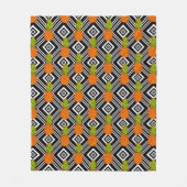 Couverture Polaire Ananas géométriques (Devant)