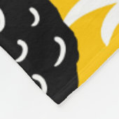 Couverture Polaire Ananas noir (Coin)