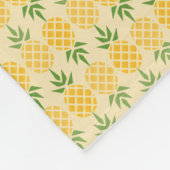 Couverture Polaire Ananas personnalisé (Coin)