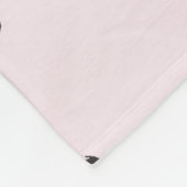 Couverture Polaire Ananas rose Fruit tropical Botanique Été (Coin)