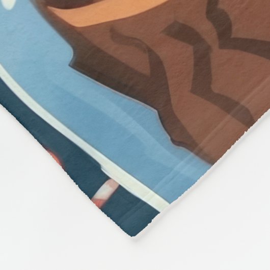 Couverture Polaire Anatolian Shepherd Dogs Christmas Snow Holiday (Coin)