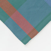 Couverture Polaire Ancien Clan Badge Tartan Plaid (Coin)