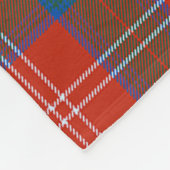 Couverture Polaire Ancien Clan de Chisholm Badge Tartan Plaid (Coin)