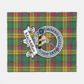 Couverture Polaire Ancien clan MacMillan Badge Tartan Plaid (Devant (Horizontal))