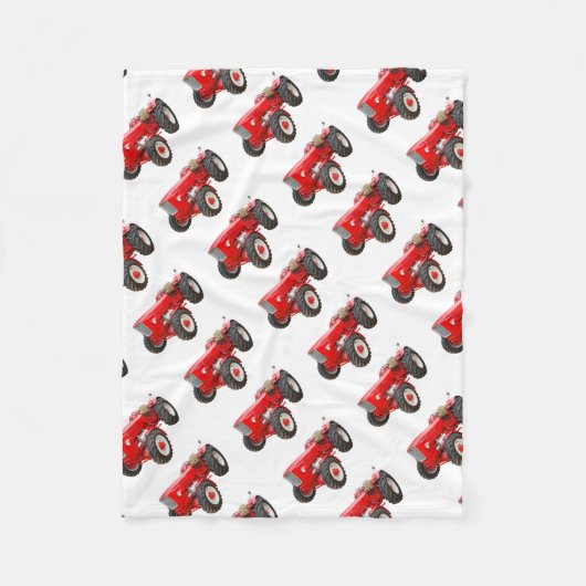 Couverture Polaire Ancien tracteur Güdner G 75 AS (Devant)