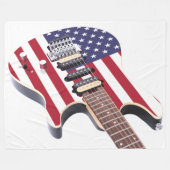 COUVERTURE POLAIRE ANCIENNE GUITARE ÉLECTRIQUE GLOBALE (Devant (Horizontal))