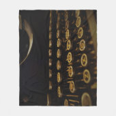 Couverture Polaire Ancienne machine à écrire (Devant)