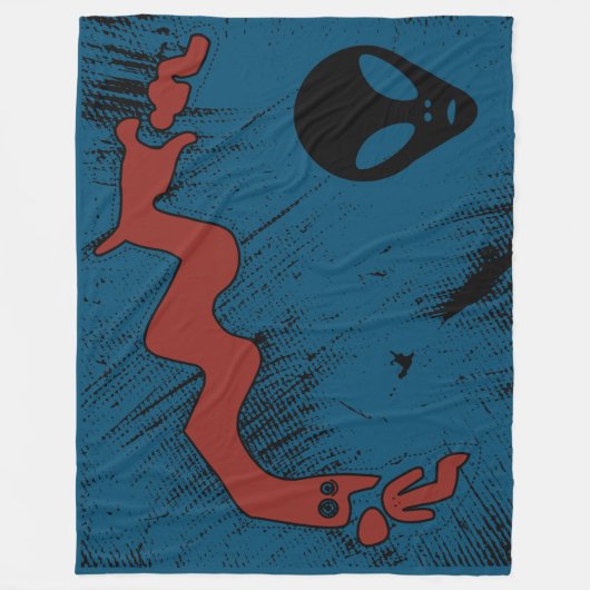 Couverture Polaire Anciens Aliens Cercles de cultures Le Dragon Rouge (Devant)