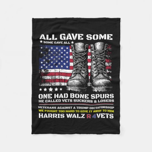 Couverture Polaire Anciens Combattants De Harris Wheimer 2024 Vets Mi (Devant)