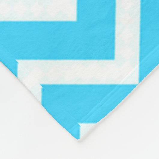 Couverture Polaire Ancre bleue de Chevron d'Aqua (Coin)