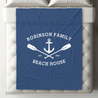 Ancre nautique Oars Nom de famille Beach Lake Hous