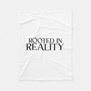 Couverture Polaire Ancrée Dans La Réalité Machine à Écrire Minimalist