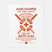 Couverture Polaire Ancres de la foi (Devant)