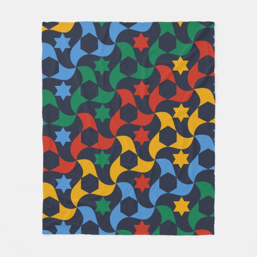 Couverture Polaire Andalusian Tiles 12 (Alhambra Palace, Granada) (Devant)