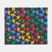 Couverture Polaire Andalusian Tiles 12 (Alhambra Palace, Granada) (Devant (Horizontal))