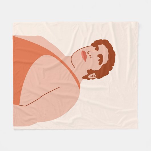 Couverture Polaire Andre the Giant (Devant (Horizontal))