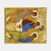 Couverture Polaire Andrei Rublev, icon of the Trinity (Devant (Horizontal))