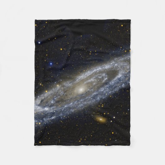Couverture Polaire Andromède galaxie laiteuse façon cosmos univers (Devant)