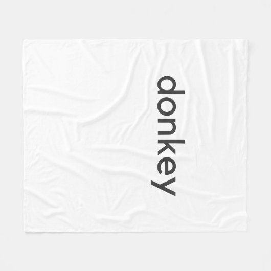 Couverture Polaire âne foncé (Devant (Horizontal))