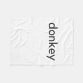 Couverture Polaire âne foncé (Devant (Horizontal))