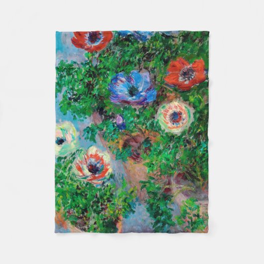 Couverture Polaire Anémone, Monet (Devant)