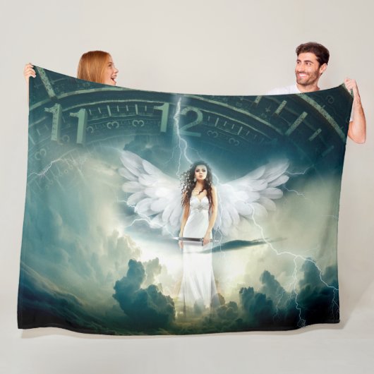 COUVERTURE POLAIRE ANGE DU TEMPS (En situation)