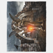 Couverture Polaire ANGE et CROW (Devant)