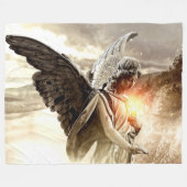 COUVERTURE POLAIRE ANGE FONCÉ (Devant (Horizontal))