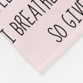 Couverture Polaire Ange gardien avec le poème (Coin)