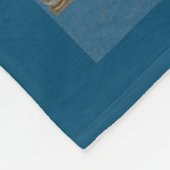 Couverture Polaire Ange jouant la musique sur une harpe (Coin)