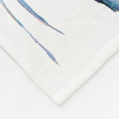 Couverture Polaire Ange Poisson Aquarelle Blanche polaire, Bébé (Coin)