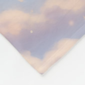Couverture Polaire Ange sur un nuage - Douces rêves (Coin)