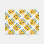 Couverture Polaire Angel Emoji (Devant (Horizontal))