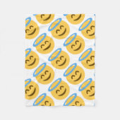 Couverture Polaire Angel Emoji (Devant)