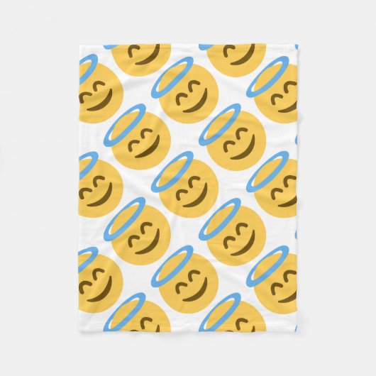 Couverture Polaire Angel Emoji (Devant)