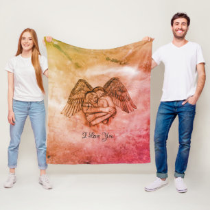 Couverture Polaire Angel Eros in Love