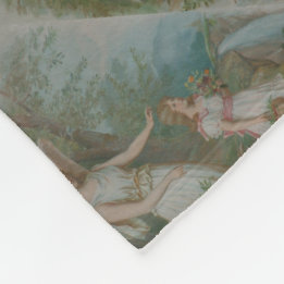 Couverture Polaire Angel Fleece Blanche