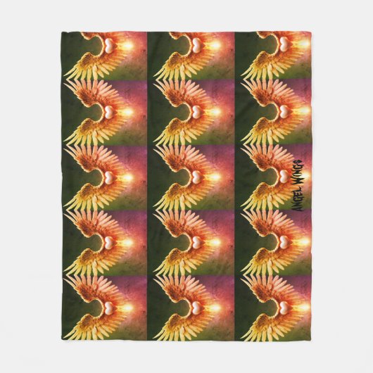 Couverture Polaire Angel Wings (Devant)