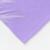 Couverture Polaire ANGEL WINGS Fairy Purple Monogramme (Coin)