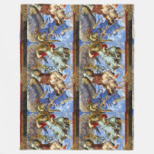 Couverture Polaire Angels de l'Assomption et l'Annonciation par Lippi (Devant)