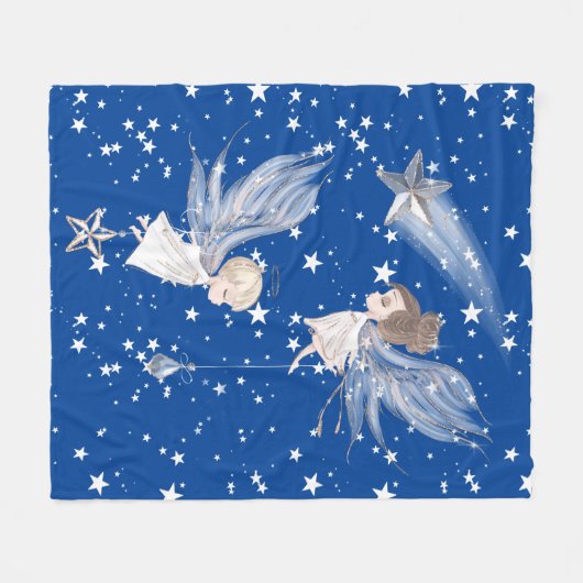 Couverture Polaire Anges célestes (Devant (Horizontal))
